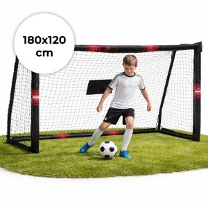 Futbolo vartai su tinklu 180 x 120 x 60 cm